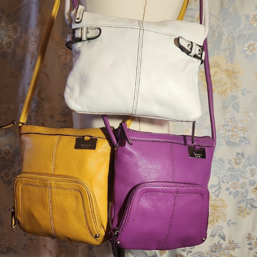 Tignanello Purse Lot (3 Crossbody Bags)